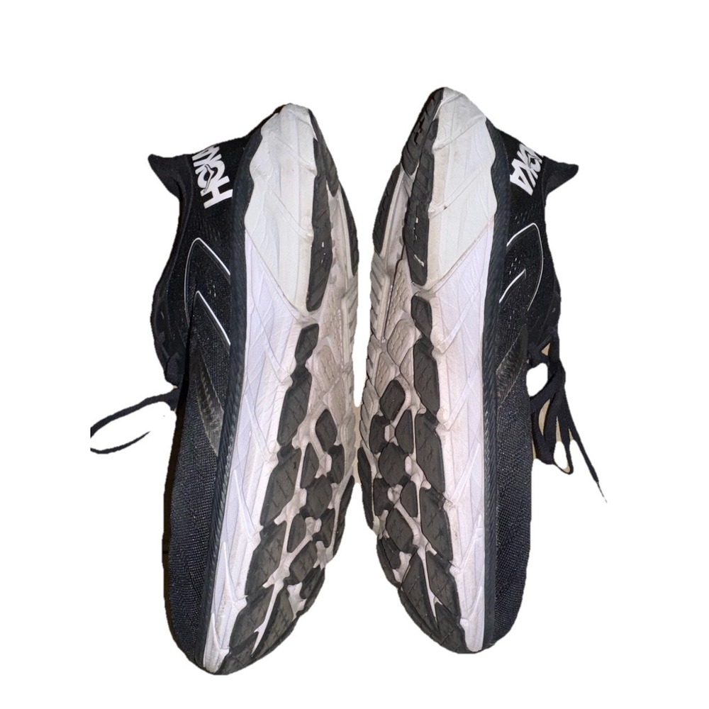 Hoka One One Arahi 5 Wide Mens Running Sneakers Size 12.5 2E Black And White - Picture 7 of 11